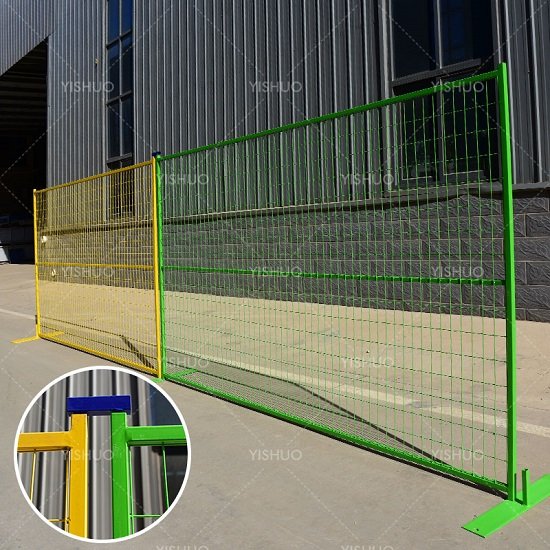 Durable temporary fence used across Canada.
